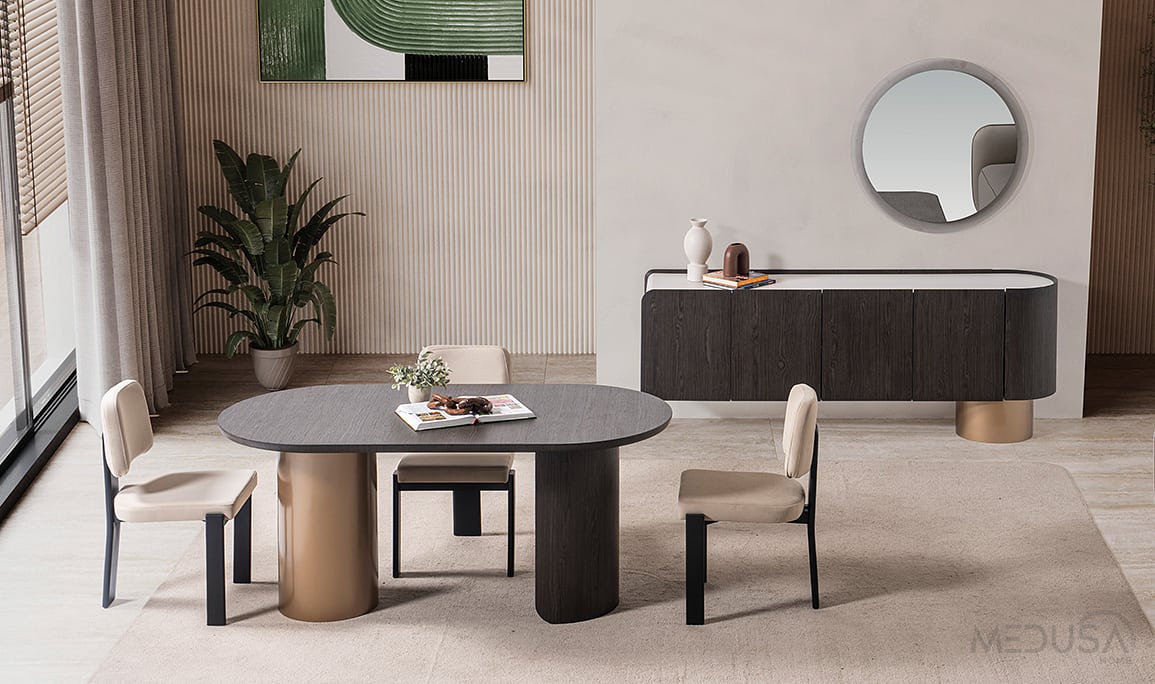Medusa Home Mobilya - Rocco Yemek Odası