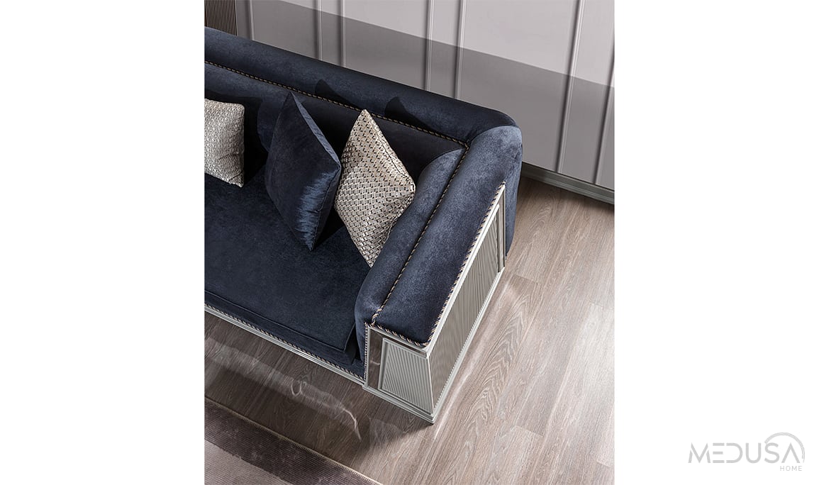 Medusa Home Mobilya - Rodessa Luxury Üçlü Koltuk