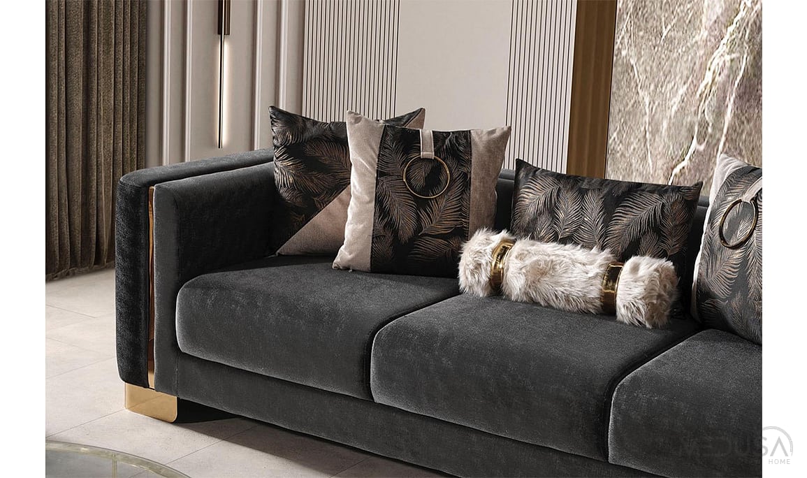 Medusa Home Mobilya - Rolex Luxury Dörtlü Koltuk