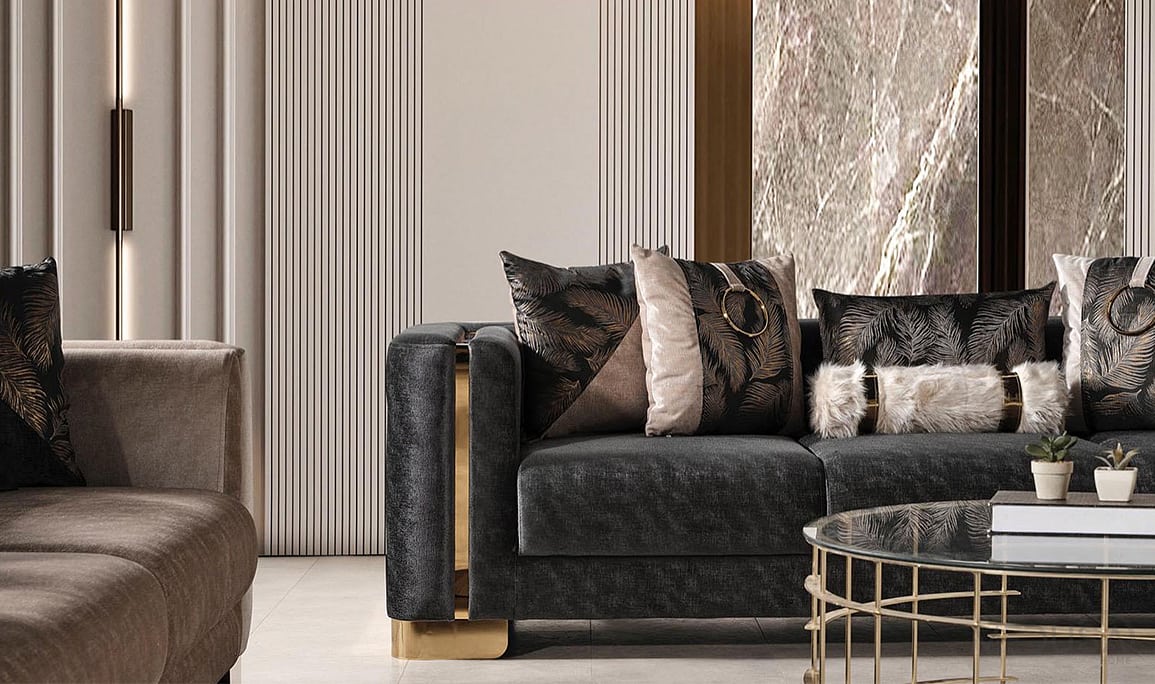 Medusa Home Mobilya - Rolex Luxury Dörtlü Koltuk