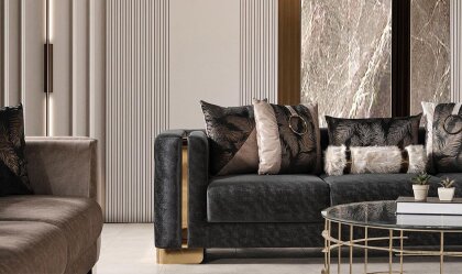 Medusa Home Mobilya - Rolex Luxury Dörtlü Koltuk