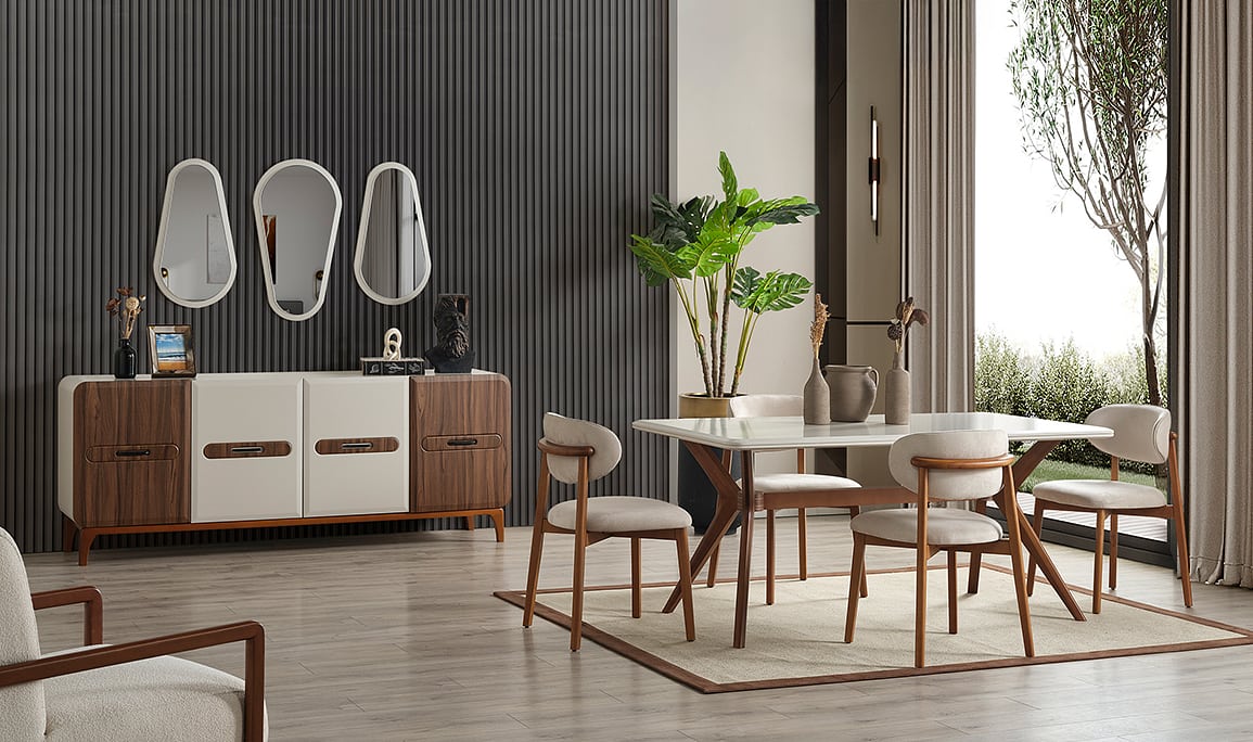 Medusa Home Mobilya - Rolex Yemek Odası
