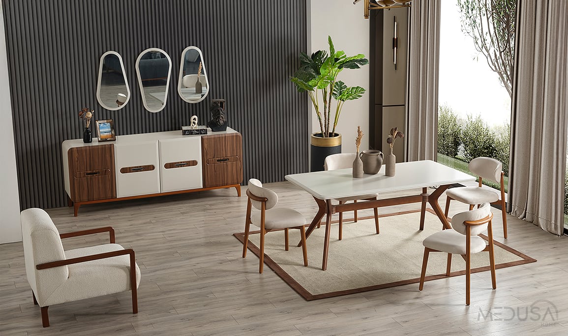 Medusa Home Mobilya - Rolex Yemek Odası