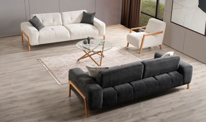 Medusa Home Mobilya - Rolexa Ahşap Koltuk Takımı