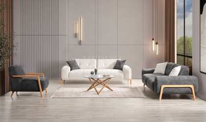 Medusa Home - Rolexa Ahşap Koltuk Takımı Medusa Home - Rolexa Ahşap Koltuk Takımı