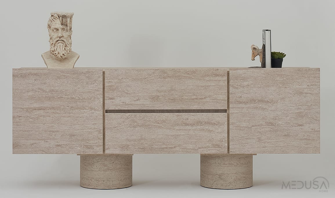 Medusa Home Mobilya - Roma Traverten Konsol