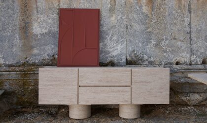 Medusa Home Mobilya - Roma Traverten Yemek Odası