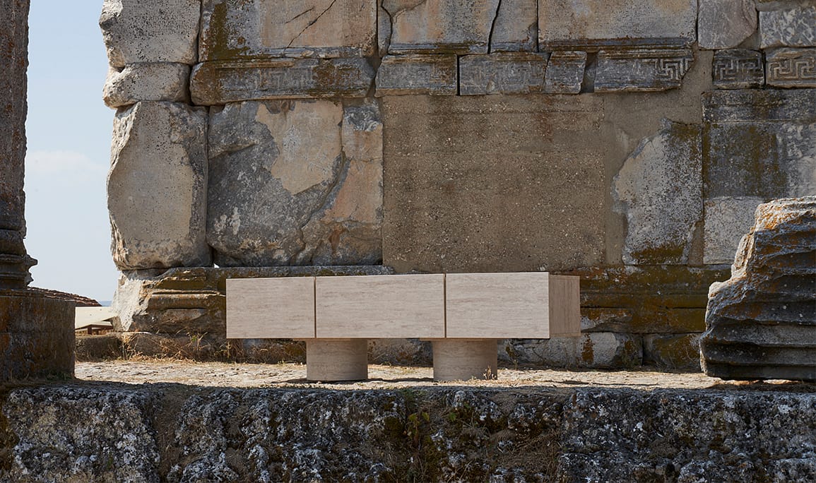 Medusa Home Mobilya - Roma Traverten Yemek Odası