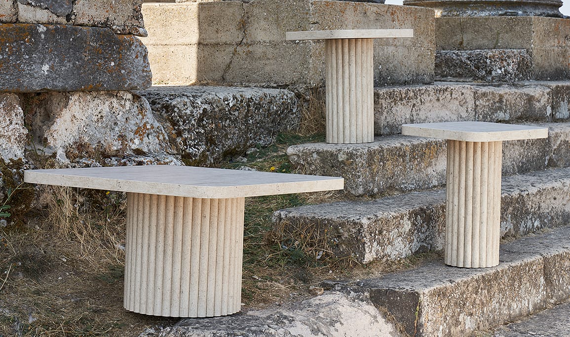 Medusa Home Mobilya - Roma Traverten Yemek Odası