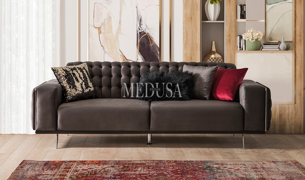 Medusa Home Mobilya - Romel Koltuk Takımı Metal Ayak