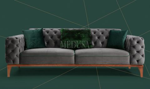 Medusa Home - Romeo Üçlü Koltuk 02 Medusa Home - Romeo Üçlü Koltuk 02