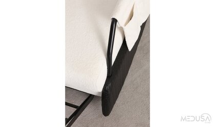 Medusa Home Mobilya - Rosenya Sallanır Siyah Berjer