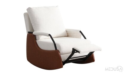 Medusa Home Mobilya - Rosenya Sallanır Taba Berjer