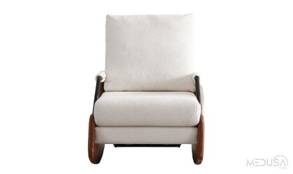 Medusa Home Mobilya - Rosenya Sallanır Taba Berjer