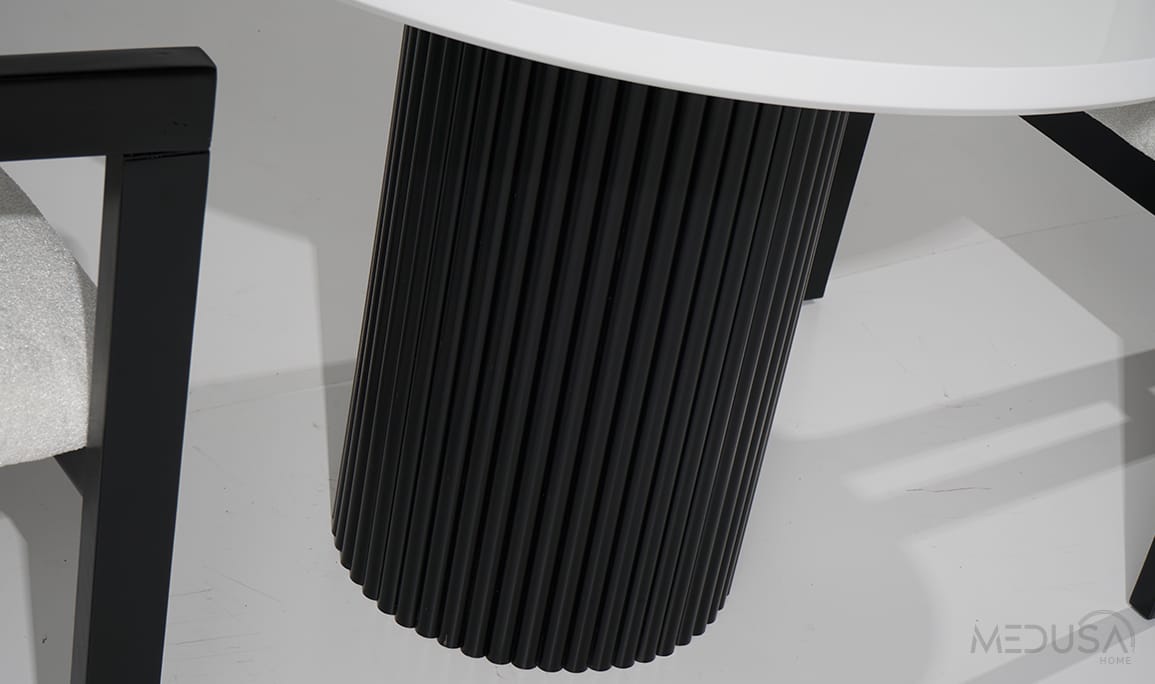 Medusa Home Mobilya - Rosier Beyaz Mutfak Masası