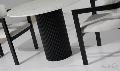 Medusa Home Mobilya - Rosier Mermer Mutfak Masası