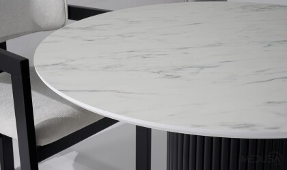 Medusa Home Mobilya - Rosier Mermer Mutfak Masası