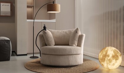 Medusa Home - Round Tekli Koltuk