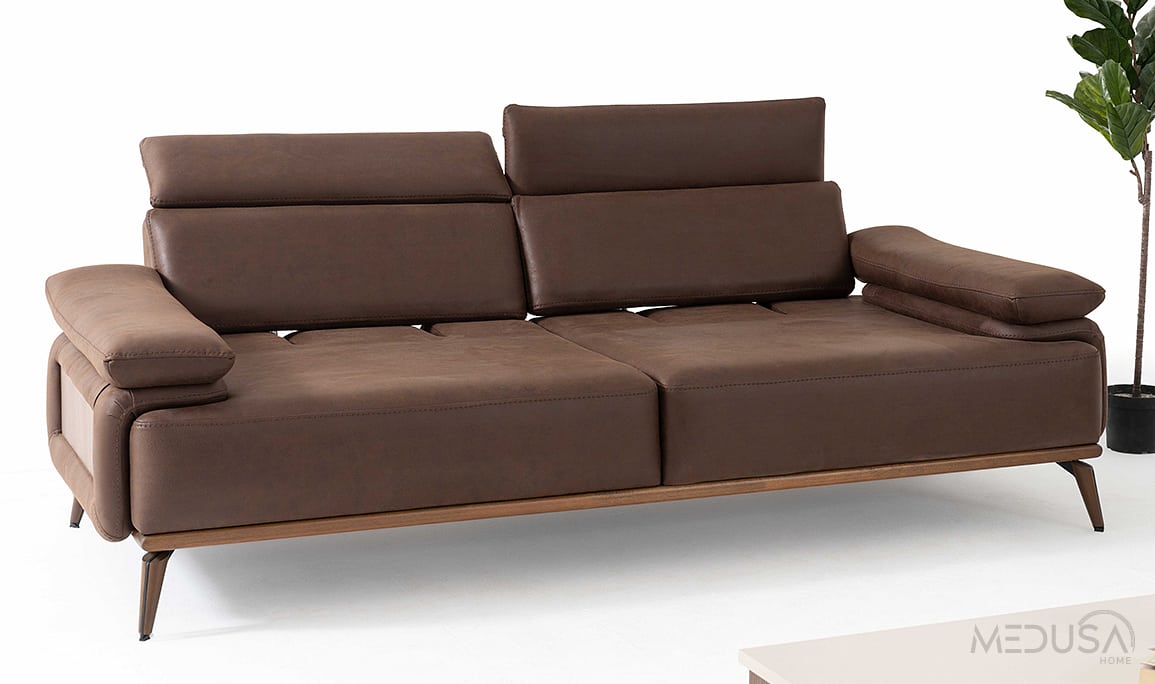 Medusa Home Mobilya - Rova Üçlü Koltuk