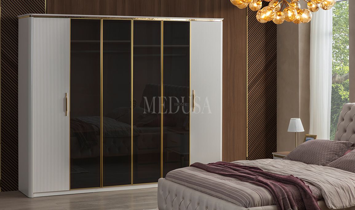 Medusa Home Mobilya - Royal Gold Gardırop