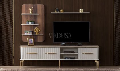 Medusa Home - Royal Gold Tv Ünitesi Medusa Home - Royal Gold Tv Ünitesi