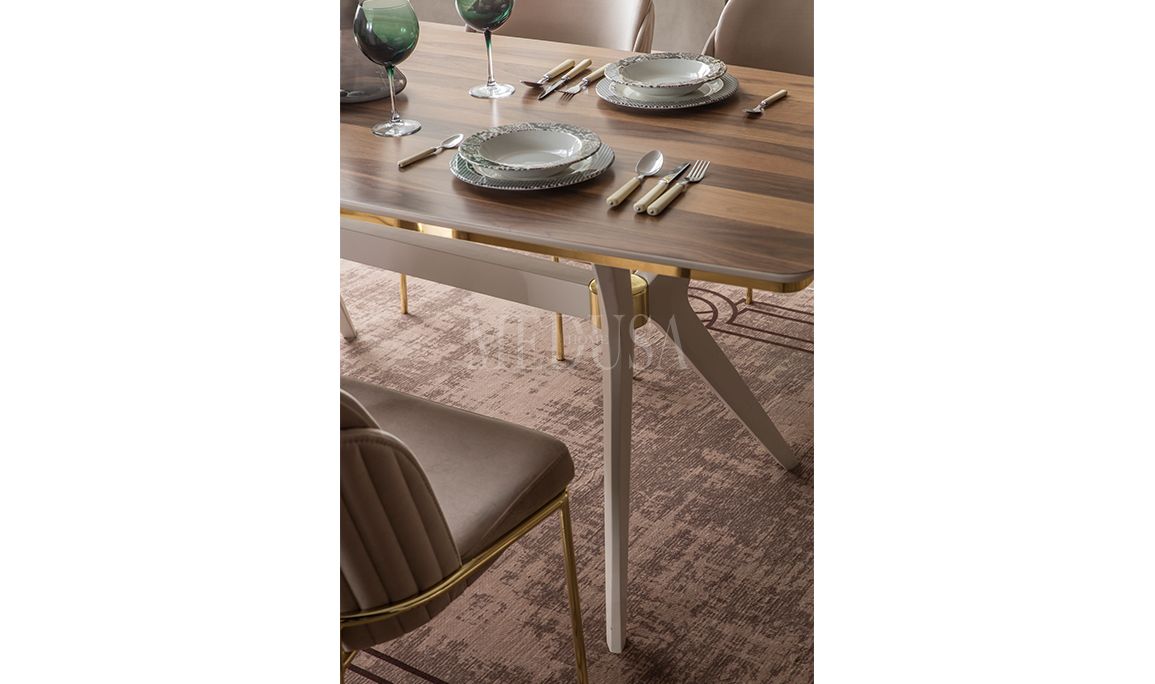 Medusa Home Mobilya - Royal Gold Yemek Masası