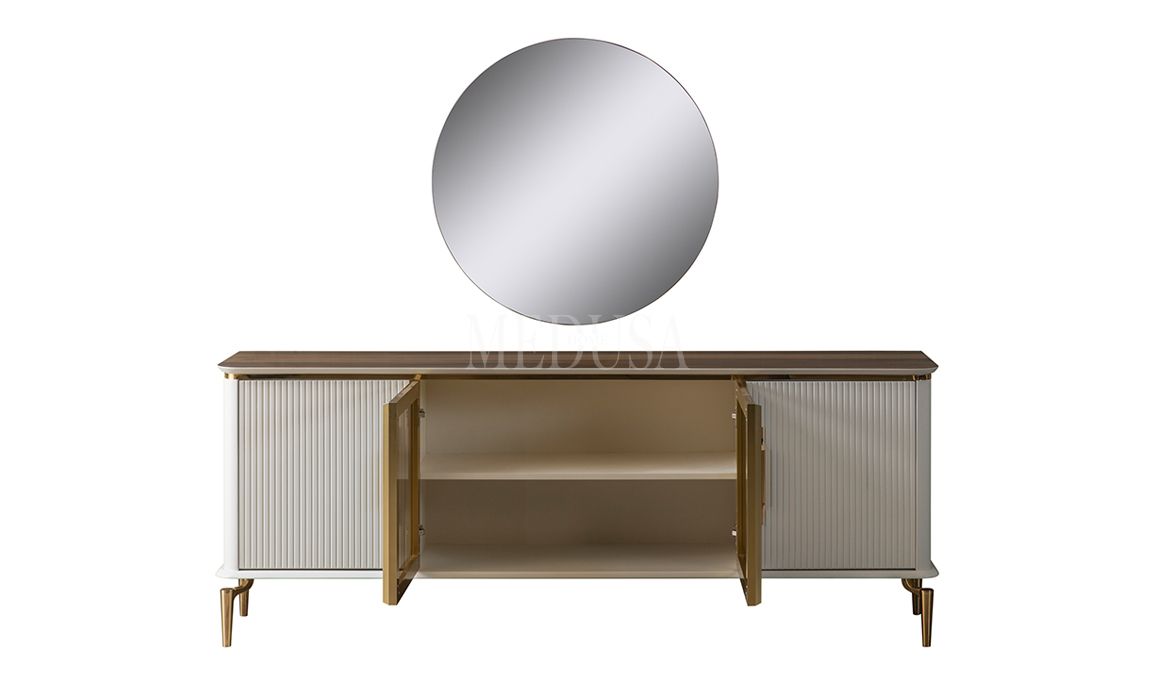 Medusa Home Mobilya - Royal Gold Yemek Odası