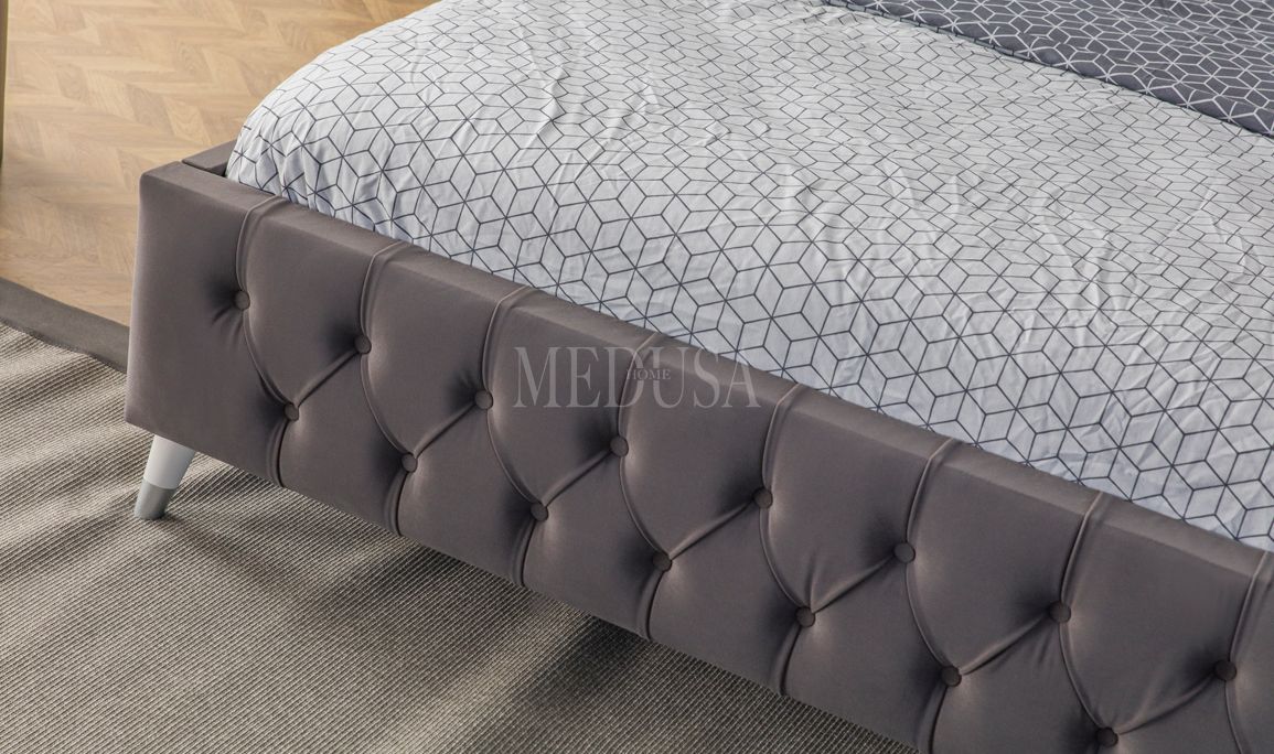 Medusa Home Mobilya - Royal Silver Karyola