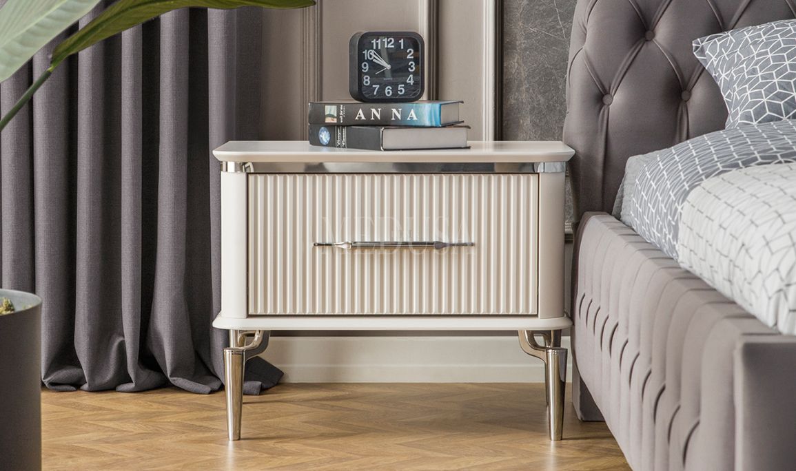 Medusa Home Mobilya - Royal Silver Karyola