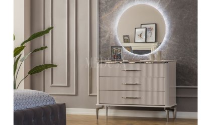 Medusa Home Mobilya - Royal Silver Şifonyer