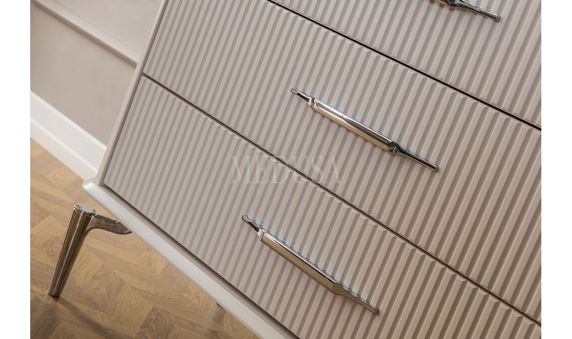 Medusa Home Mobilya - Royal Silver Şifonyer