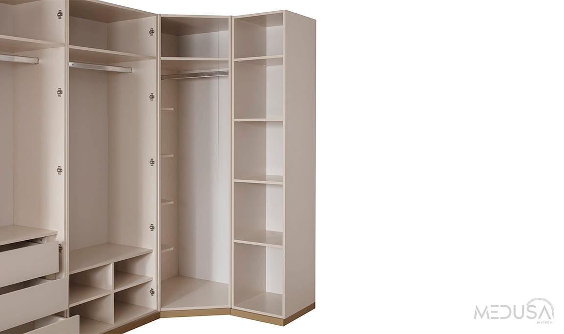 Medusa Home Mobilya - Rozalina Köşe Gardırop