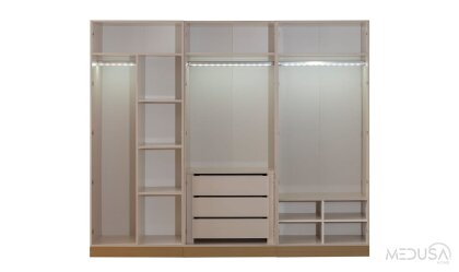 Medusa Home Mobilya - Rozalina Köşe Gardırop