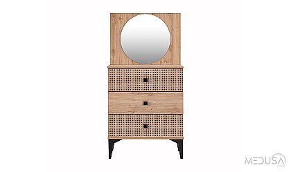 Medusa Home Mobilya - Rustik 4 Kapaklı Genç Odası