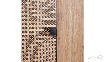 Medusa Home Mobilya - Rustik 4 Kapaklı Genç Odası