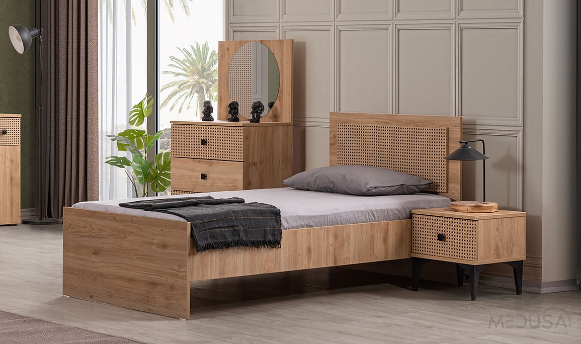 Medusa Home Mobilya - Rustik Karyola