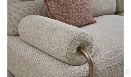 Medusa Home Mobilya - Sable Krem Üçlü Koltuk