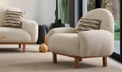 Medusa Home Mobilya - Safir Bohem Yataklı Koltuk Takımı