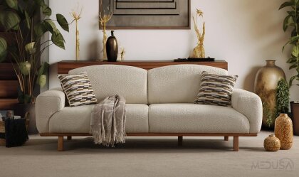 Medusa Home - Safir Bohem Yataklı Üçlü Koltuk Medusa Home - Safir Bohem Yataklı Üçlü Koltuk