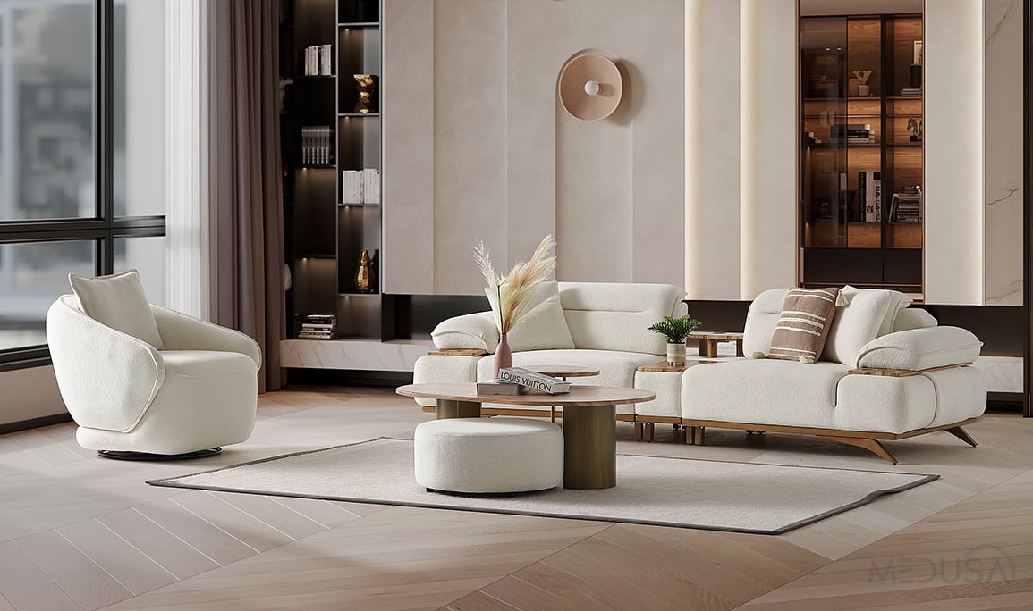 Medusa Home Mobilya - Safir Plus Koltuk Takımı