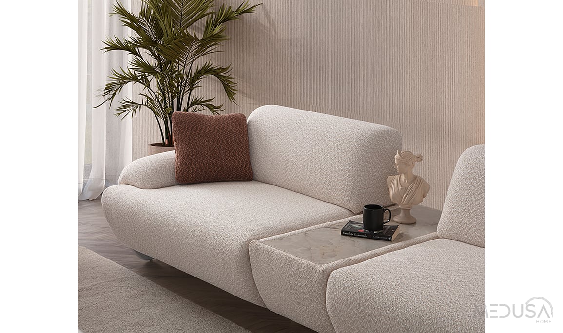 Medusa Home Mobilya - Saga Üçlü Koltuk