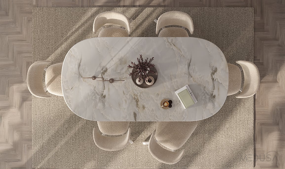 Medusa Home Mobilya - Saga Yemek Masası