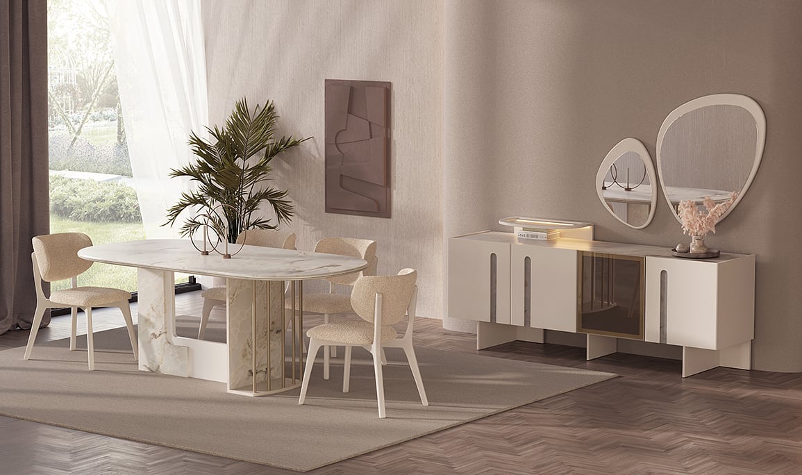 Medusa Home Mobilya - Saga Yemek Odası