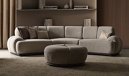 Medusa Home Mobilya - Salda Kavisli Koltuk Takımı 4+3+1