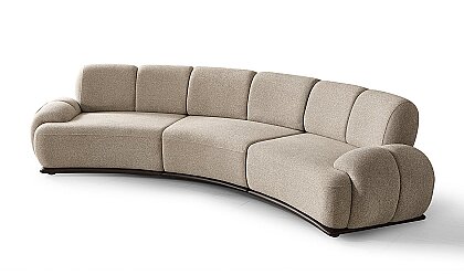Medusa Home Mobilya - Salda Kavisli Koltuk Takımı 4+3+1