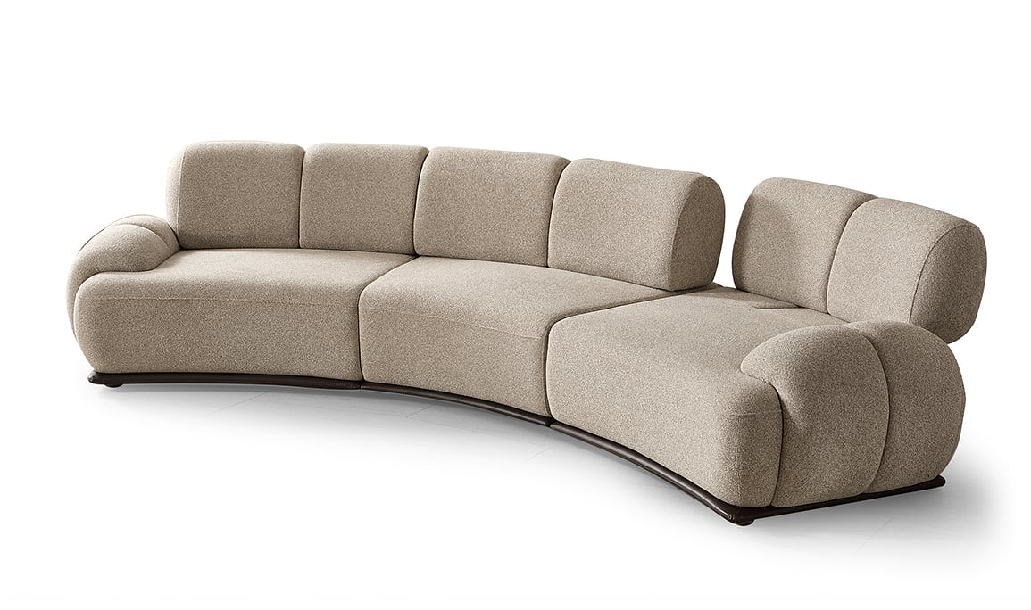 Medusa Home Mobilya - Salda Kavisli Koltuk Takımı 4+3+1