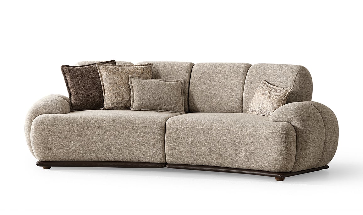 Medusa Home Mobilya - Salda Kavisli Koltuk Takımı 4+3+1