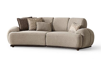 Medusa Home Mobilya - Salda Kavisli Koltuk Takımı 4+3+1