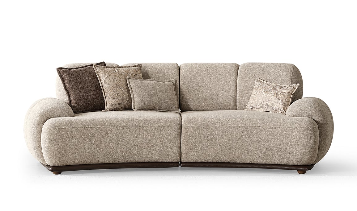 Medusa Home Mobilya - Salda Kavisli Koltuk Takımı 4+3+1