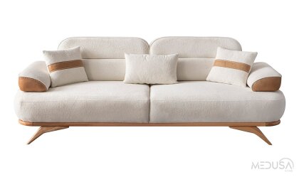 Medusa Home Mobilya - Salda Üçlü Koltuk